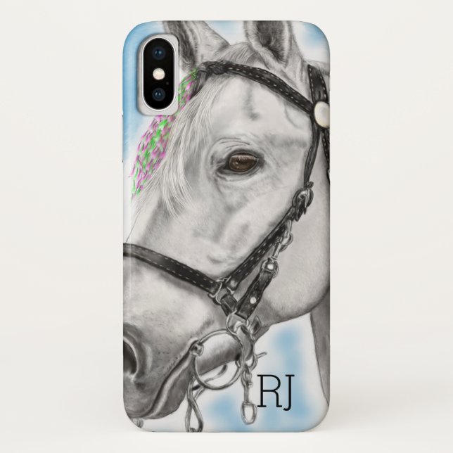 Capa Para iPhone, Case-Mate Cavalo Branco (Verso)