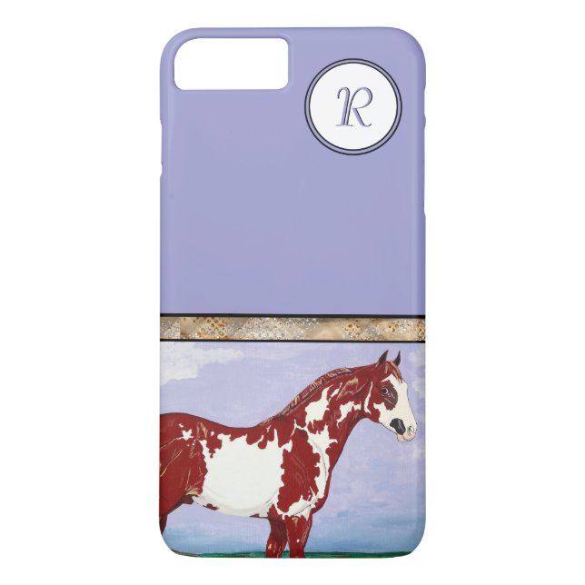 Capa Para iPhone, Case-Mate Cavalo de Tinta Sobreprogramado (Verso)
