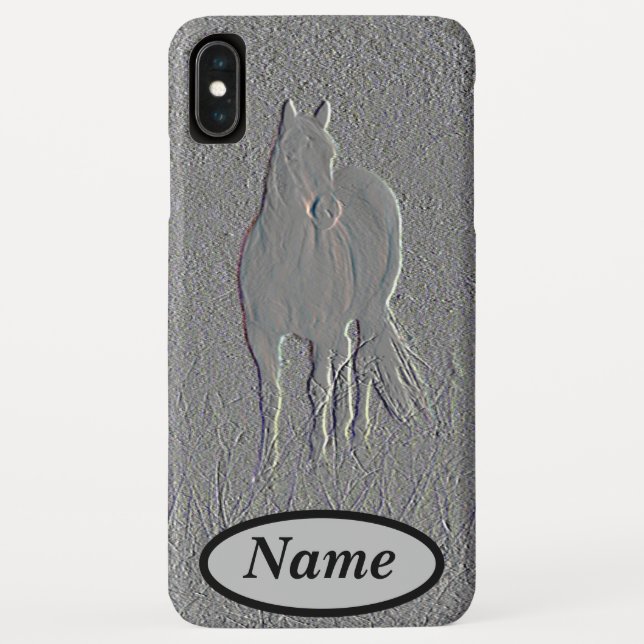 Capa Para iPhone, Case-Mate Cavalo em relevo (Verso)