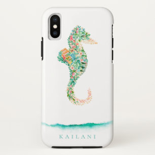 Capa Para iPhone Da Case-Mate Cavalo marinho botânico elegante