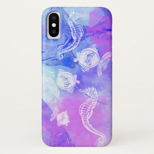 Capa Para iPhone Da Case-Mate Cavalos-marinhos tropicais Vida marinha
