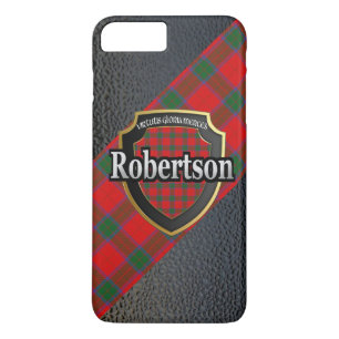 Capa iPhone 8 Plus/7 Plus Celebração do Scottish de Robertson do clã
