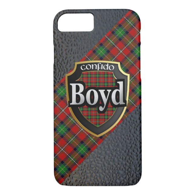 Capa Para iPhone, Case-Mate Celebração Escocesa Clan Boyd (Verso)