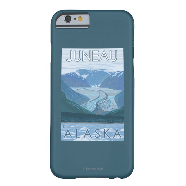 Capa Para iPhone, Case-Mate Cena da geleira - Juneau, Alaska (Verso)