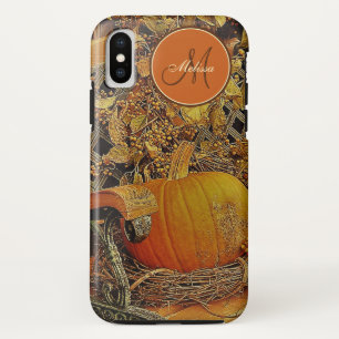Capa Para iPhone Da Case-Mate Cena da queda - abóbora e videira agridoce no
