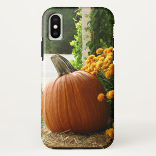 Capa Para iPhone Da Case-Mate Cena de Queda - Pumpkin Com Mães Laranja Amarelas