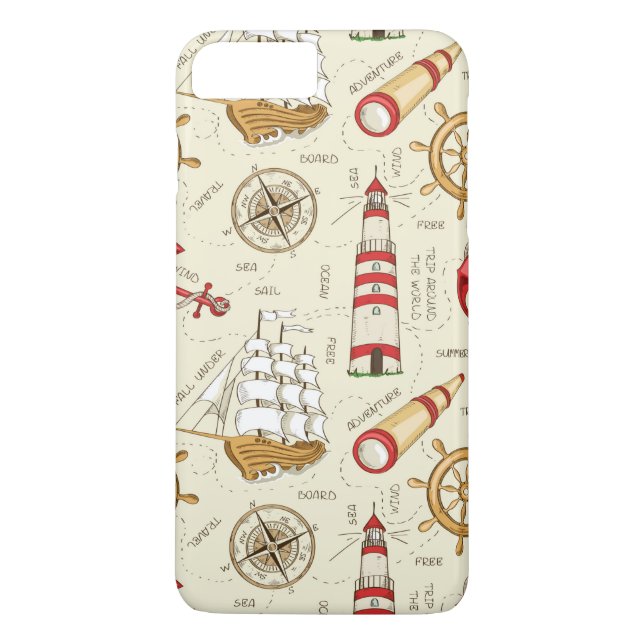 Capa Para iPhone, Case-Mate Cena do oceano (Verso)