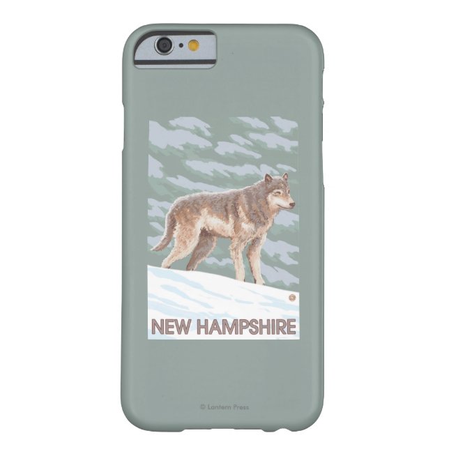 Capa Para iPhone, Case-Mate Cena nova de HampshireWolf (Verso)