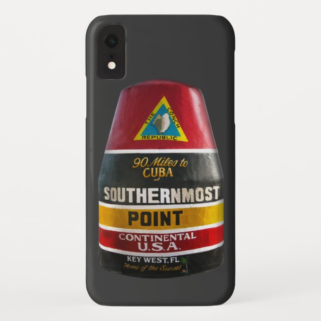 Capa Para iPhone, Case-Mate Centro-chave do Sul Oeste (Verso)