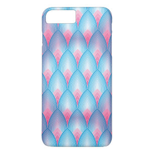 Capa Para iPhone Da Case-Mate Cerceta e teste padrão cor-de-rosa da pétala