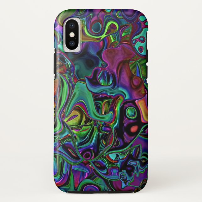 Capa Para iPhone, Case-Mate Cérebro derretido (Verso)