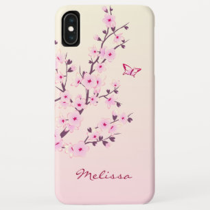 Capa Para iPhone Da Case-Mate Cereja Floral Blossomo Rosa Monograma
