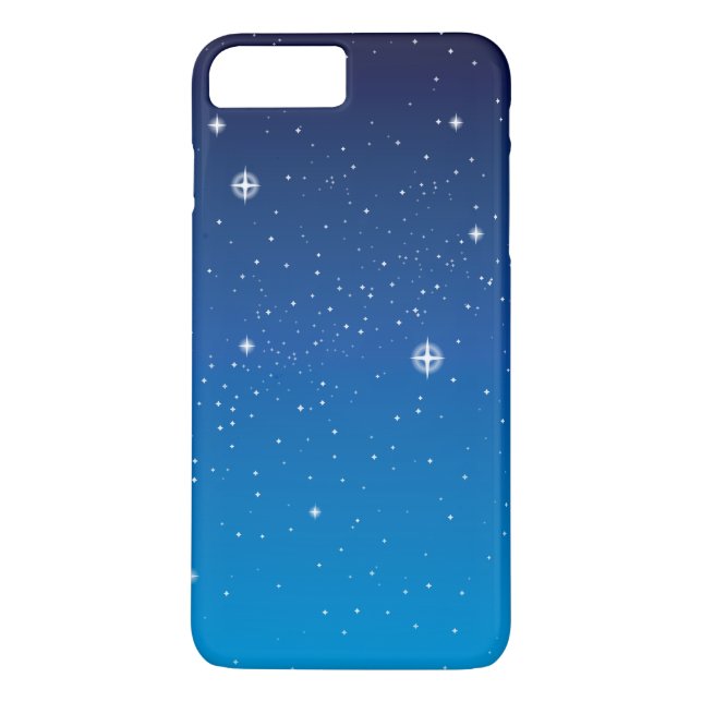 Capa Para iPhone, Case-Mate Céu Noturno Estrelado Azul Profundo (Verso)