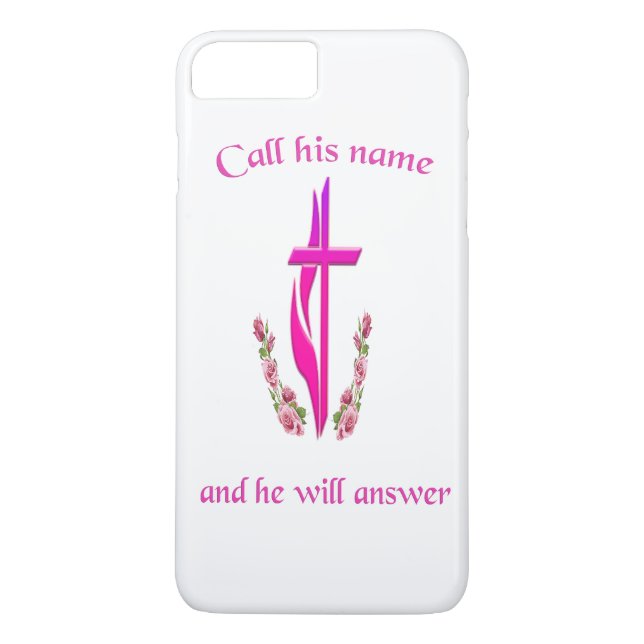 Capa Para iPhone, Case-Mate Chamar nome de Jesus (Verso)