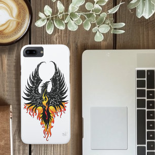 Capa iPhone 8/7 Chamas Tribais do Phoenix Firebird