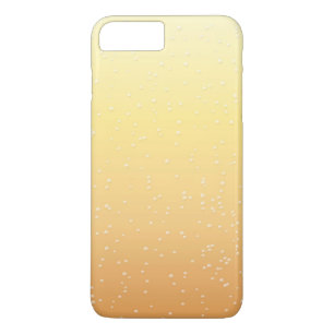 Capa Para iPhone Da Case-Mate Champanhe com Arte de Fundo de Pequenas Bolhas
