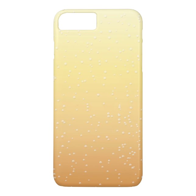 Capa Para iPhone, Case-Mate Champanhe com Arte de Fundo de Pequenas Bolhas (Verso)