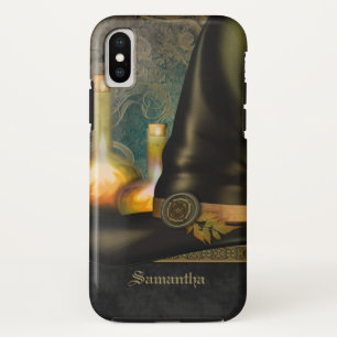Capa Para iPhone X Chapéu das bruxas personalizado