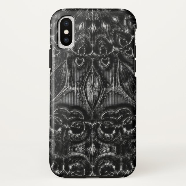Capa Para iPhone, Case-Mate Charcarvão Mandala (Verso)