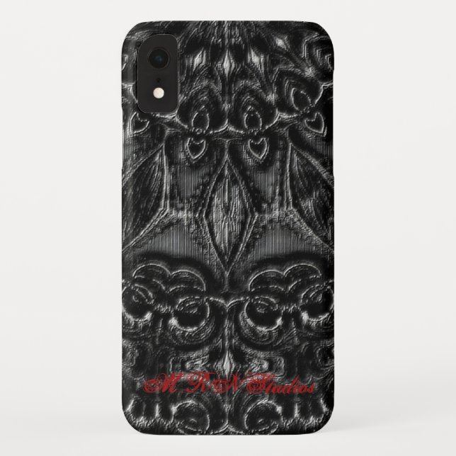 Capa Para iPhone, Case-Mate Charcarvão Mandala (Verso)