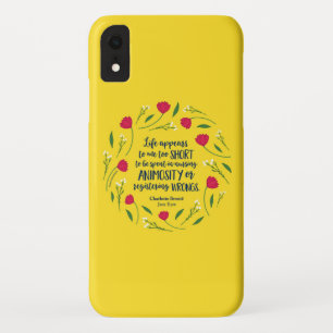Capa Para iPhone Da Case-Mate Charlotte Bronte Jane Eyre Citação Do Livro De Vid