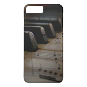Capa iPhone 8 Plus/7 Plus Chaves Anticas para Piano de Música