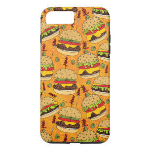 Capa iPhone 8 Plus/7 Plus Cheeseburger de luxe
