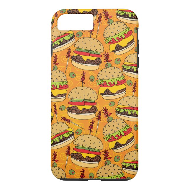 Capa Para iPhone, Case-Mate Cheeseburger de luxe (Verso)
