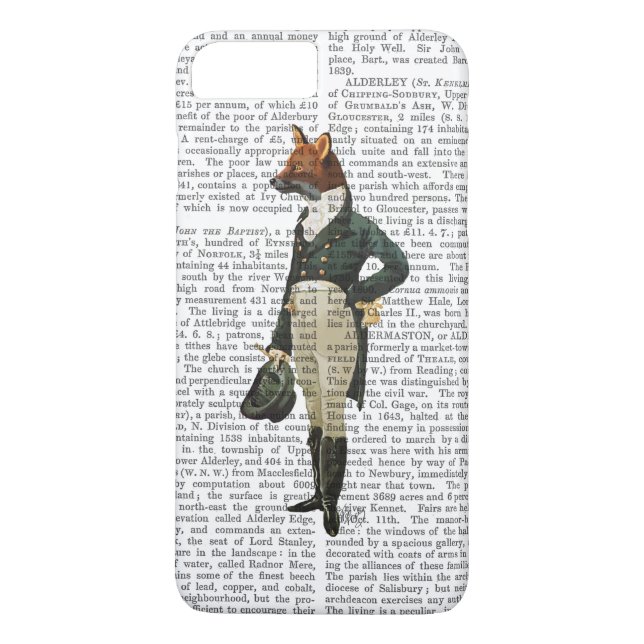 Capa Para iPhone, Case-Mate Cheio 2 da Fox Dandy (Verso)