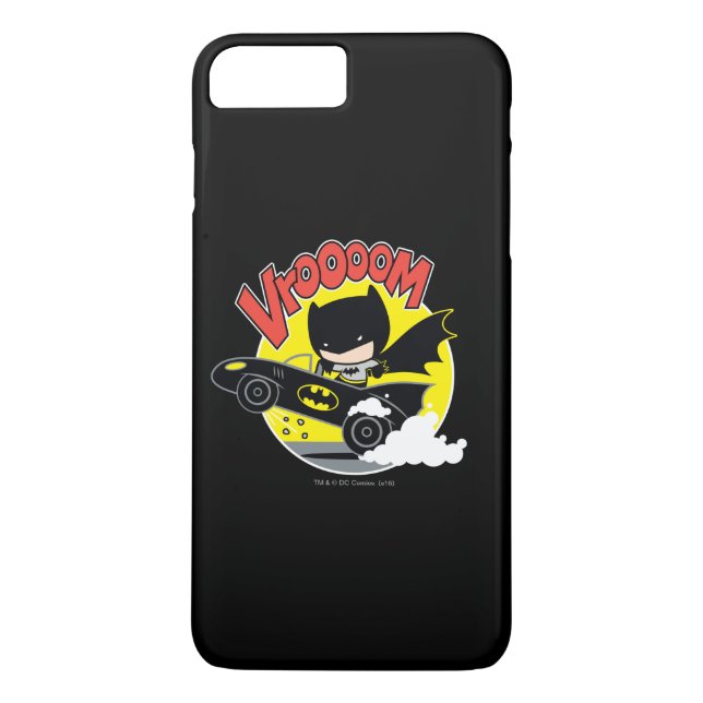 Capa Para iPhone, Case-Mate Chibi Batman No Batmobile (Verso)