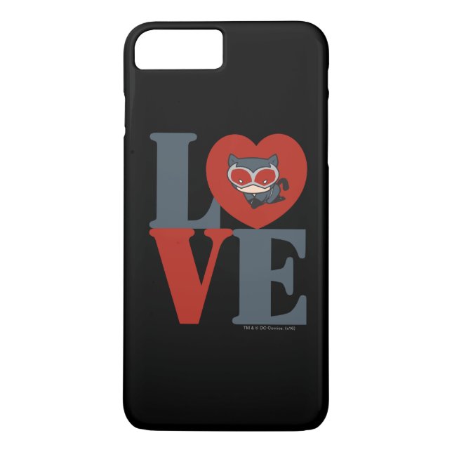 Capa Para iPhone, Case-Mate Chibi CatWomen LOVE (Verso)