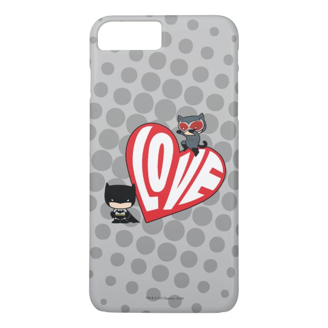 Capa Para iPhone, Case-Mate Chibi CatWomen Punt em Batman (Verso)