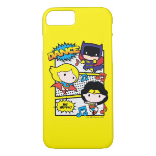 Capa iPhone 8/7 Chibi Heroes Dançando
