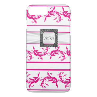 Capa Para iPhone Da Case-Mate Chic elegantpink e rendas brancas