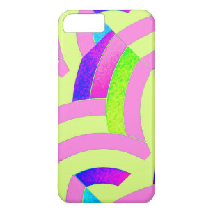 Capa Para iPhone Da Case-Mate chic - moderno cor-de-rosa/limão