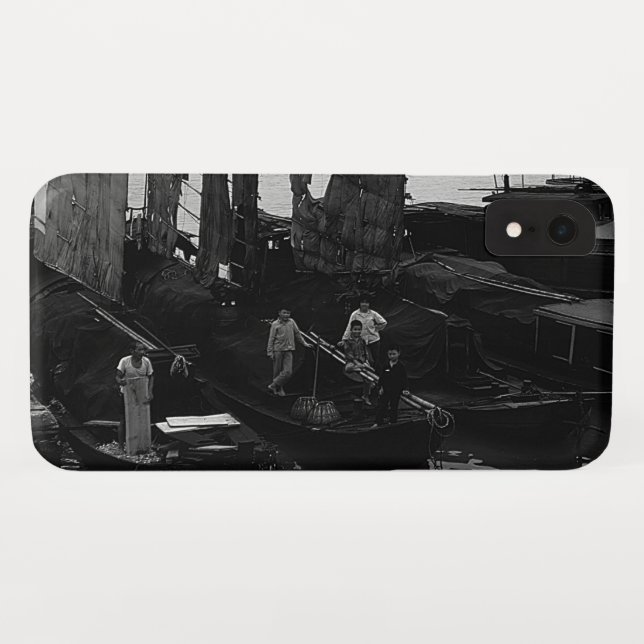 Capa Para iPhone, Case-Mate China Antiga Changsha xiang jiang barco (Verso (Horizontal))