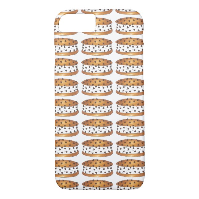 Capa Para iPhone, Case-Mate Chipwich Chocolate Chip Cookie Sorvete Sandwich (Verso)
