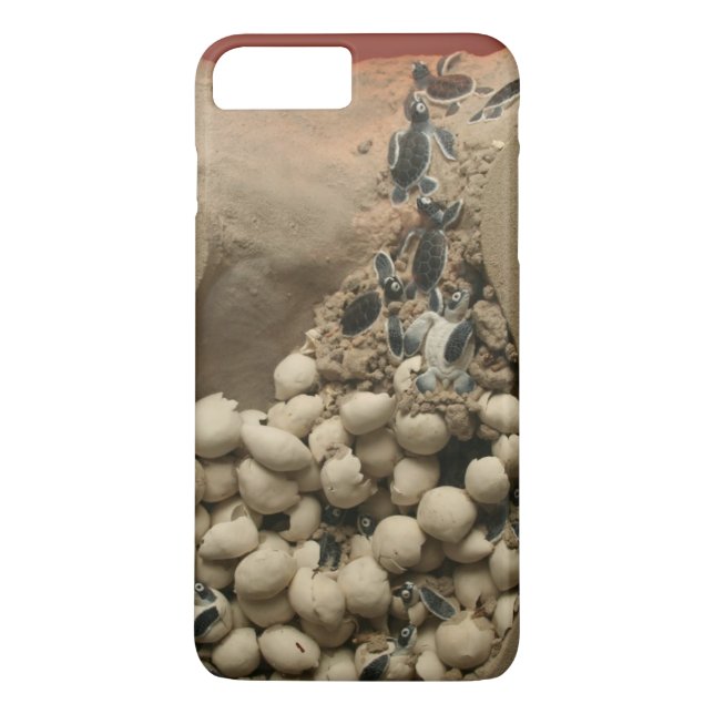 Capa Para iPhone, Case-Mate Choque dos ovos da tartaruga do bebê (Verso)