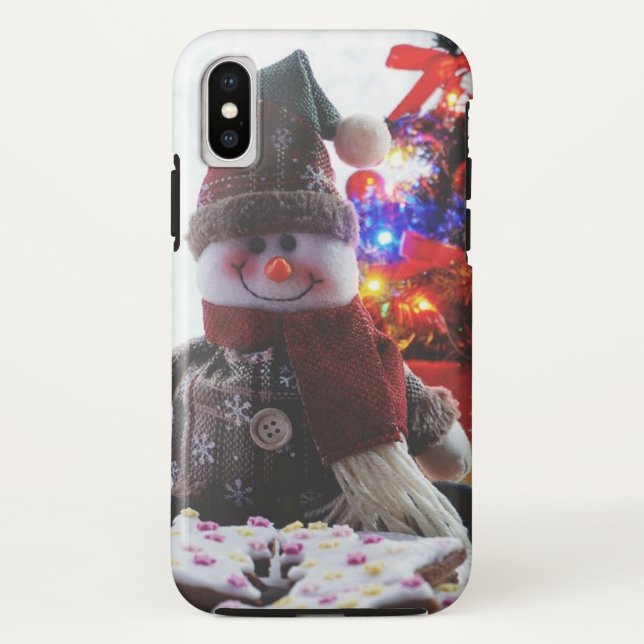 CAPA PARA iPhone, Case-Mate  CHRISTMAS SNOWMAN (Verso)