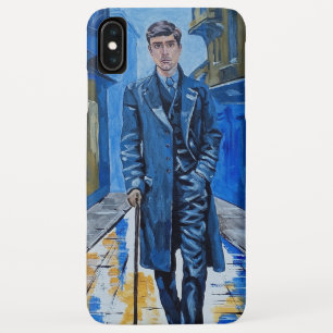 Capa Para iPhone Da Case-Mate Cidade antiga, homem, rua, cana