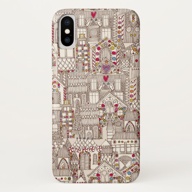 Capa Para iPhone, Case-Mate cidade do pão-de-espécie (Verso)