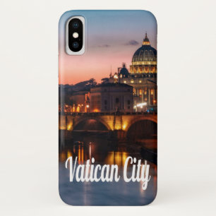 Capa Para iPhone Da Case-Mate Cidade vaticano À Noite Igreja Católica Romana