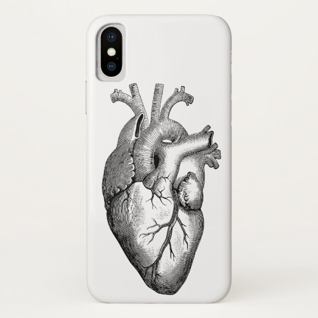 Capa Para iPhone, Case-Mate Ciência da anatomia do coração (Verso)
