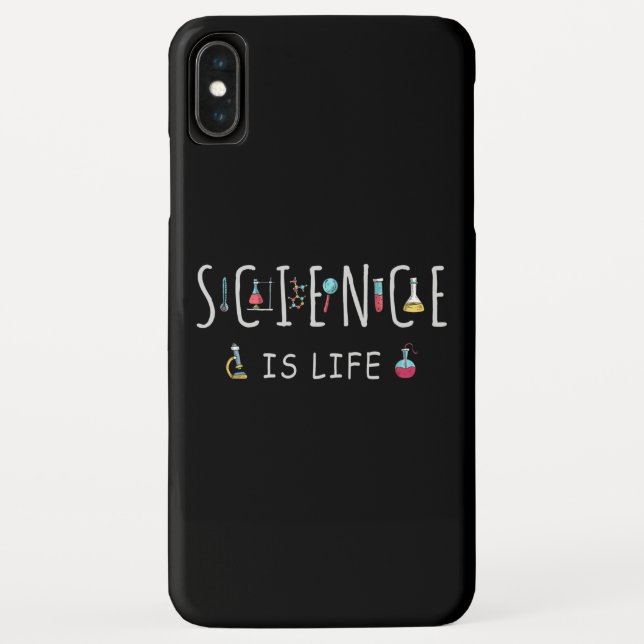 Capa Para iPhone, Case-Mate Ciência é vida (Verso)
