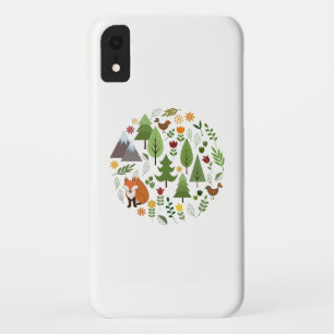 Capa Para iPhone Da Case-Mate Círculo de Ilustrações do Estilo Escandinavo
