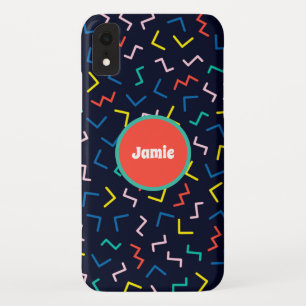 Capa Para iPhone Da Case-Mate Círculo Personalizado, Zags Zig Aleatórios