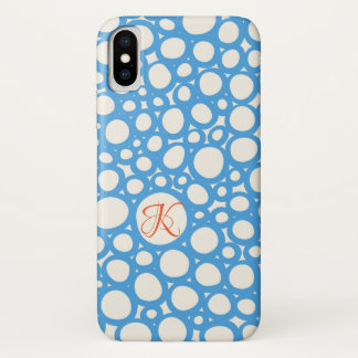 Capa Para iPhone X Círculos Aleatórios