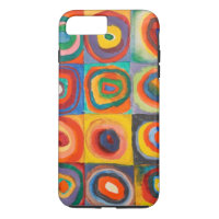 Círculos Concentrados Quadrados de Kandinsky