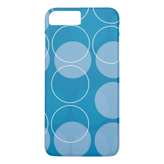 Capa Para iPhone, Case-Mate Círculos retros (Verso)