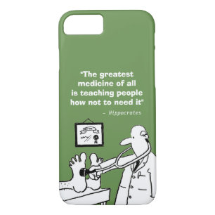 Capa Para iPhone Da Case-Mate Citação médica inspiradora e imagem engraçada